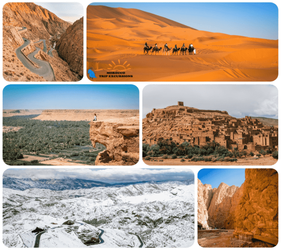 Best 3 days desert tour from Fes to Marrakech - Morocco Sahara Trip