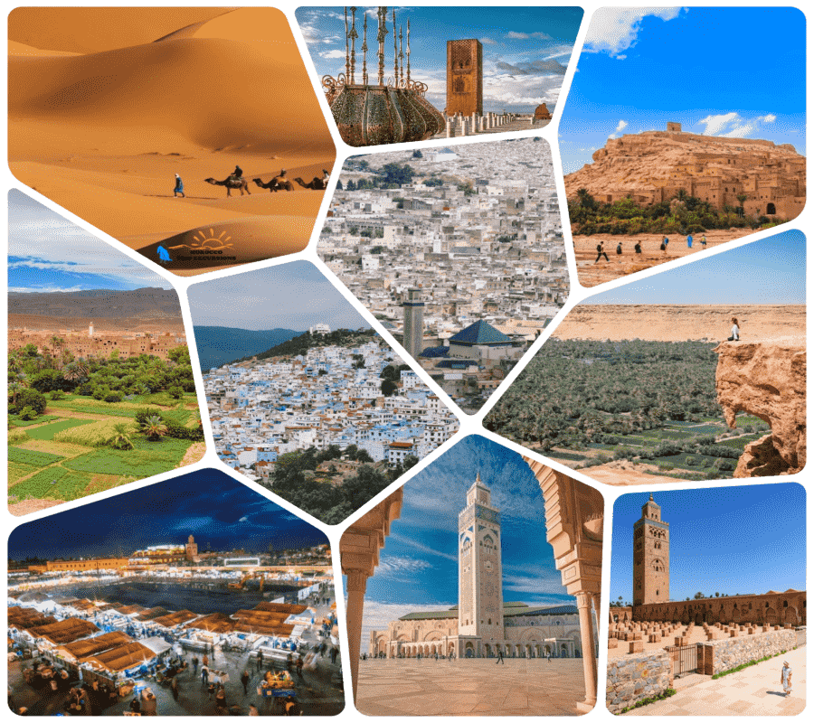9 days in morocco itinerary | top 9 days tour from Casablanca